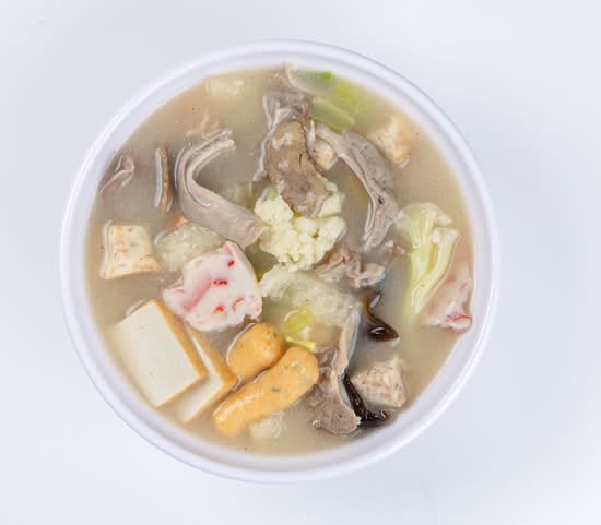 Fujian Style Hot and Sour Soup with Pork and Veggie (杂烩汤)